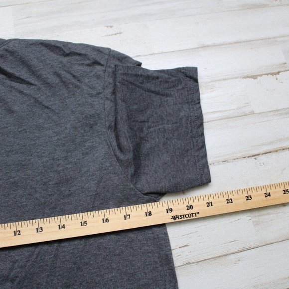 Be Yourself and Don't Apologize, Gray MED Unisex Short Sleeve T-shirt - Picture 7 of 8